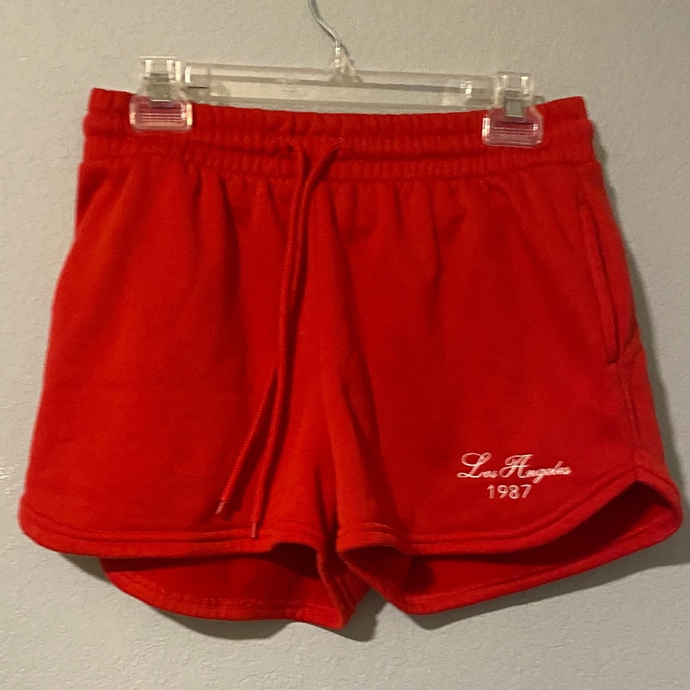 Los Angeles 1987 Red Women's Shorts Harper & ivy